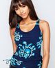 Calypsa Calypsa Maya Tankini Swim Top With Removable Cups - 1