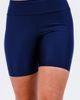 Calypsa Calypsa Maya Tankini Swim Top With Removable Cups and Navy Mid-Thigh Swim Shorts Set - 4