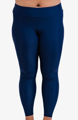 Calypsa Calypsa Plus Size Long Swim Leggings