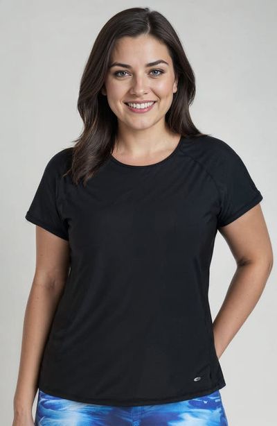 Calypsa Calypsa Plus Size Loose Fit Adele Swim Top