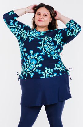 Calypsa Calypsa Plus Size Margaux Swim Top