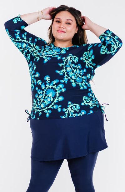 Calypsa Calypsa Plus Size Margaux Swim Top