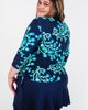 Calypsa Calypsa Plus Size Margaux Swim Top - 3