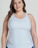 Calypsa Calypsa Plus Size Maya Tankini Swim Top With Built-in Bra - 1