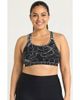 Calypsa Calypsa Plus Size Racerback Swim Bra With Removable Cups - 1