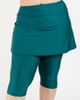 Calypsa Calypsa Plus Size Skirted Swim Capris - 1