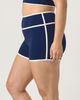 Calypsa Calypsa Plus Size Swim Shorts Two-Toned Collection - 3