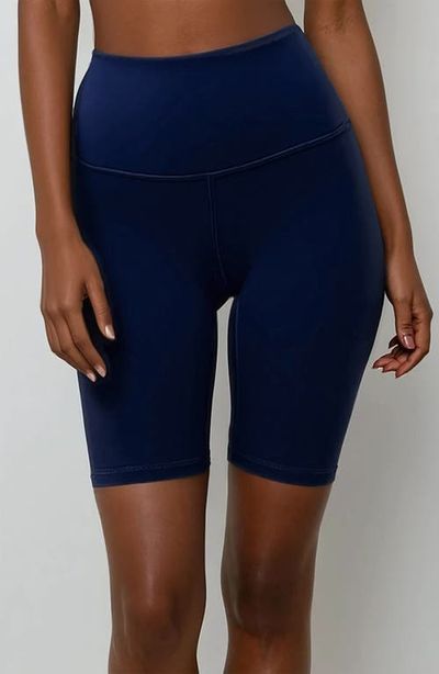 Calypsa Calypsa Tummy Control Long Bike Swim Shorts