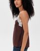 CAMI NYC CAMI NYC Annika Camisole Chocolate/Ivory - 4