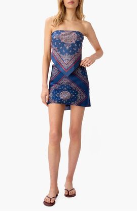 CAMI NYC CAMI NYC Aviva Stretch Silk Miniskirt