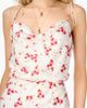 CAMI NYC CAMI NYC Azra Floral Hammered Satin Camisole - 4