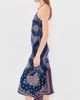CAMI NYC CAMI NYC Becky Lace Trim Silk Dress Mariner's Bandana - 4