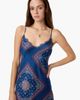 CAMI NYC CAMI NYC Becky Lace Trim Silk Slipdress - 4