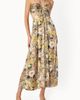 CAMI NYC CAMI NYC Calliope Floral Cutout Silk Satin Gown - 1