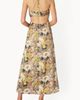 CAMI NYC CAMI NYC Calliope Floral Cutout Silk Satin Gown - 2