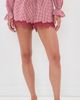 CAMI NYC CAMI NYC Cassandra Shorts Berry Gingham - 2