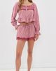 CAMI NYC CAMI NYC Cassandra Shorts Berry Gingham - 5