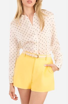 CAMI NYC CAMI NYC Crosby Silk Charmeuse Button-Up Shirt