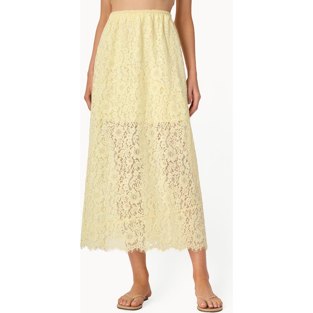 CAMI NYC CAMI NYC Effie Lace Midi Skirt