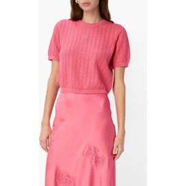 CAMI NYC CAMI NYC Ellory Crop Cotton Pointelle Top