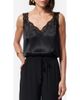 CAMI NYC CAMI NYC Fernanda Lace Trim Silk Charmeuse Tank - 1