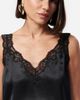 CAMI NYC CAMI NYC Fernanda Lace Trim Silk Charmeuse Tank - 4