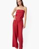 CAMI NYC CAMI NYC Gael Strapless Handkerchief Hem Linen Blend Camisole - 4