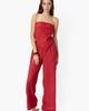 CAMI NYC CAMI NYC Gael Strapless Handkerchief Hem Linen Blend Camisole - 5