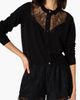 CAMI NYC CAMI NYC Harleth Lace Panel Cardigan - 1