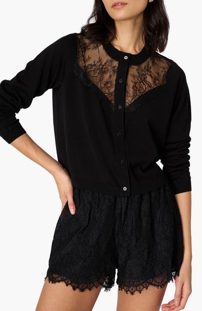 CAMI NYC CAMI NYC Harleth Lace Panel Cardigan