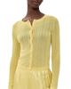 CAMI NYC CAMI NYC Lightweight Maura Cardigan Custard - 1