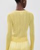 CAMI NYC CAMI NYC Lightweight Maura Cardigan Custard - 3