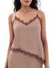 CAMI NYC CAMI NYC Lizette Camisole Brown Gingham - 1