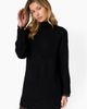 CAMI NYC CAMI NYC Lynette Lace Trim Wool & Cashmere Turtleneck Dress - 5