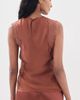 CAMI NYC CAMI NYC Milla Silk Top Affogato - 3