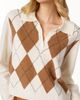 CAMI NYC CAMI NYC Morris Cropped Cashmere Polo Sweater - 4