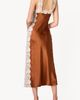 CAMI NYC CAMI NYC Nichola Lace Trim Silk Midi Slipdress - 2