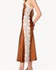 CAMI NYC CAMI NYC Nichola Lace Trim Silk Midi Slipdress - 3