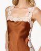 CAMI NYC CAMI NYC Nichola Lace Trim Silk Midi Slipdress - 4