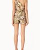 CAMI NYC CAMI NYC One-Shoulder Stretch Silk Bodysuit - 2
