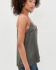 CAMI NYC CAMI NYC Racer Silk Camisole Gunmetal - 4