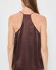CAMI NYC CAMI NYC Racer Silk Charmeuse Camisole Chocolate - 3