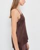 CAMI NYC CAMI NYC Racer Silk Charmeuse Camisole Chocolate - 4