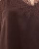 CAMI NYC CAMI NYC Racer Silk Charmeuse Camisole Chocolate - 6