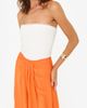 CAMI NYC CAMI NYC Rama Lace Trim Rib Strapless Top - 1