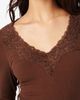 CAMI NYC CAMI NYC Rooney Lace Trim Rib Top - 3