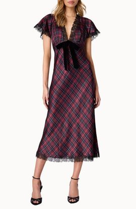 CAMI NYC CAMI NYC Sandie Silk Midi Dress