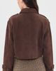 CAMI NYC CAMI NYC Saskia Suede Jacket Dark Umber - 3