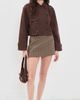 CAMI NYC CAMI NYC Saskia Suede Jacket Dark Umber - 5