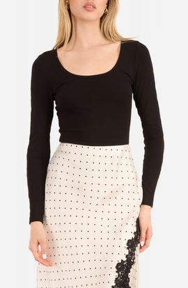 CAMI NYC CAMI NYC Skyler Rib Knit Top